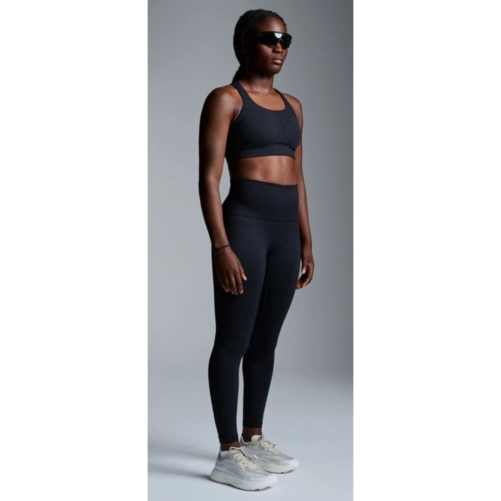LNDR 7/8 Black Seamless Compression Leggings-sz S/M